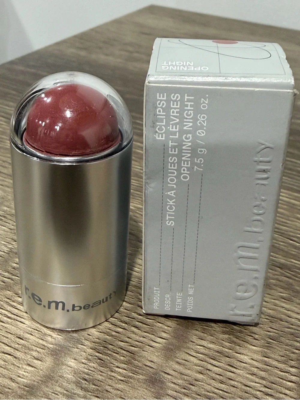 R.E.M. Beauty Eclipse Cheek & Lip Color Stick in Opening Night NEW